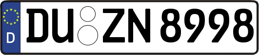 DU-ZN8998