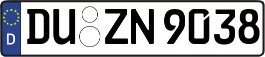 DU-ZN9038