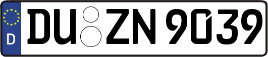 DU-ZN9039