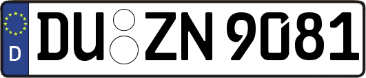 DU-ZN9081
