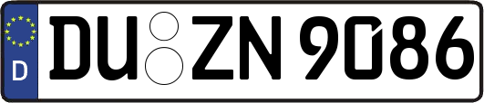 DU-ZN9086