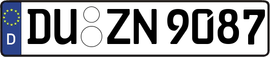 DU-ZN9087