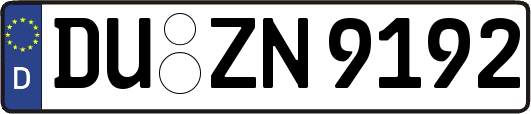 DU-ZN9192