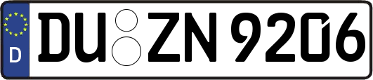 DU-ZN9206