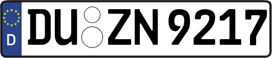 DU-ZN9217