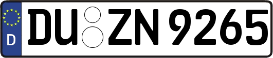 DU-ZN9265