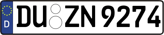 DU-ZN9274