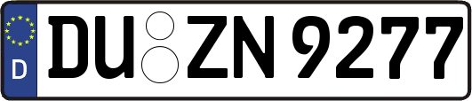 DU-ZN9277