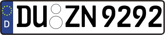 DU-ZN9292