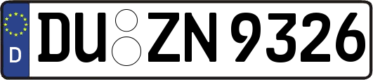 DU-ZN9326