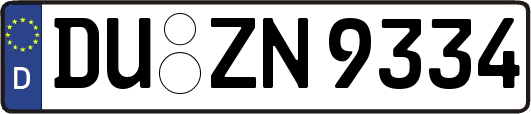 DU-ZN9334