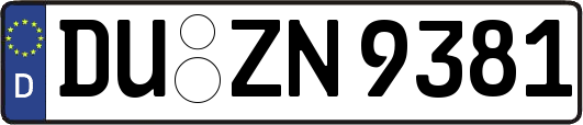DU-ZN9381