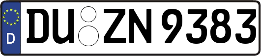 DU-ZN9383