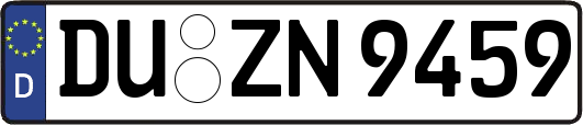 DU-ZN9459