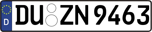 DU-ZN9463