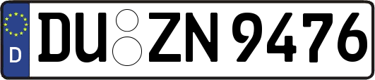 DU-ZN9476