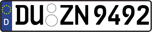 DU-ZN9492