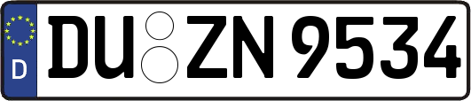 DU-ZN9534