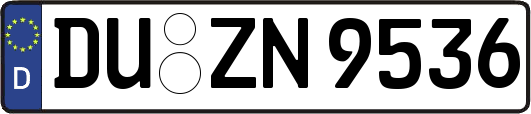 DU-ZN9536