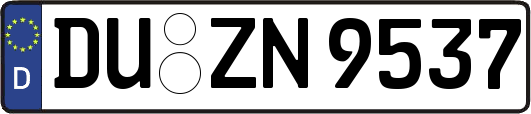 DU-ZN9537