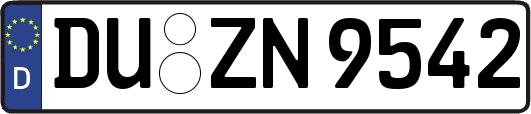 DU-ZN9542