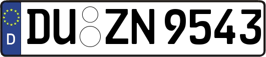 DU-ZN9543
