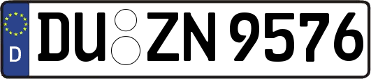 DU-ZN9576