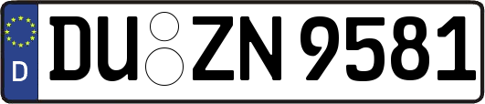 DU-ZN9581