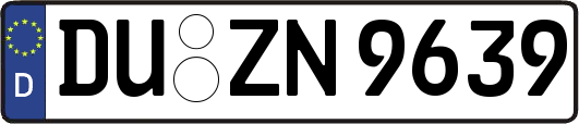 DU-ZN9639