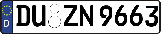 DU-ZN9663