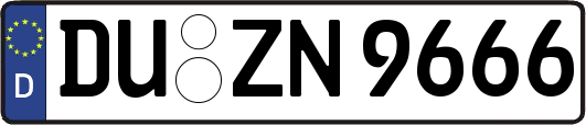 DU-ZN9666