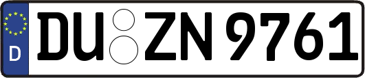 DU-ZN9761