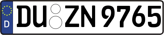 DU-ZN9765