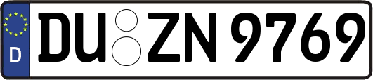 DU-ZN9769