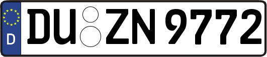 DU-ZN9772