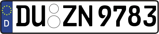 DU-ZN9783