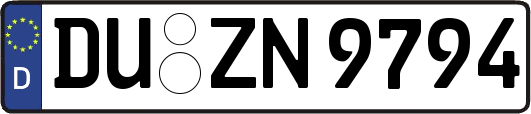DU-ZN9794