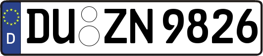 DU-ZN9826