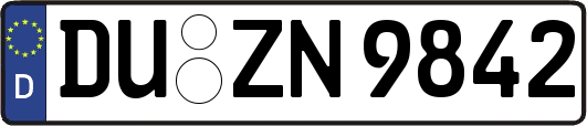 DU-ZN9842