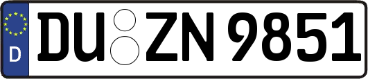 DU-ZN9851