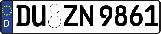 DU-ZN9861