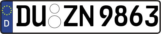 DU-ZN9863