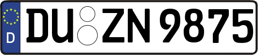 DU-ZN9875