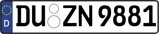 DU-ZN9881