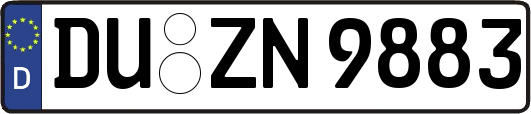 DU-ZN9883
