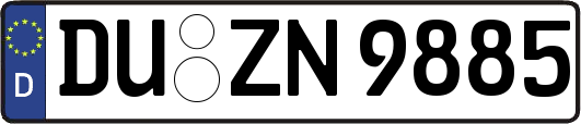 DU-ZN9885