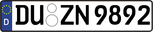 DU-ZN9892