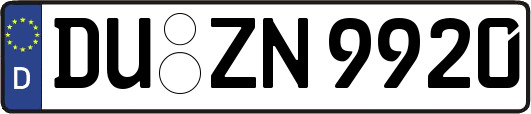 DU-ZN9920