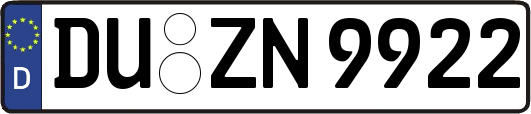DU-ZN9922