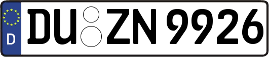 DU-ZN9926